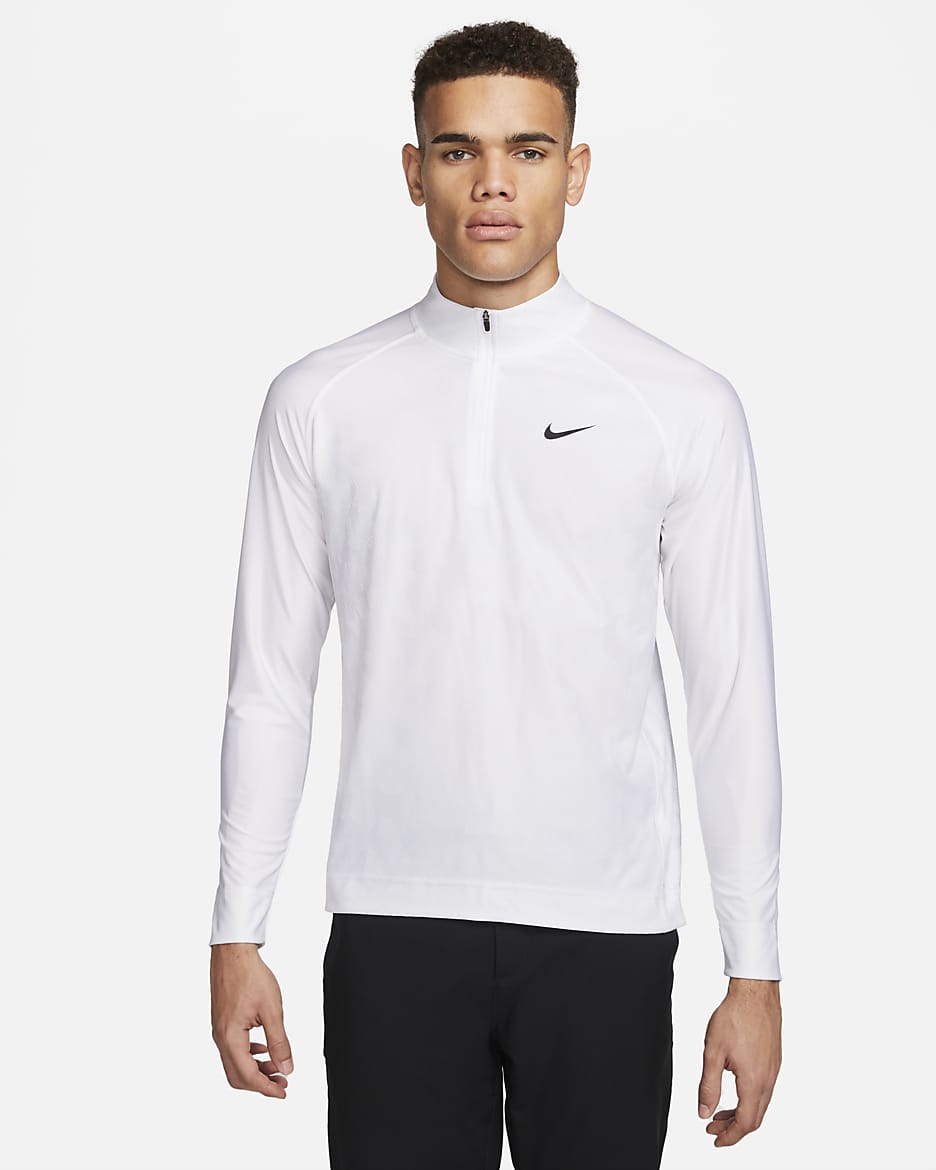 Nike golf pullover white hotsell